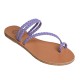 PERSEPHONE LEATHER SANDAL - Lavender