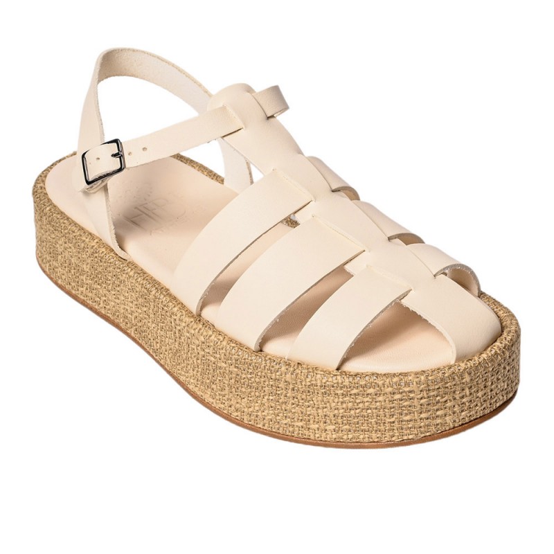 KIMOLOS FLATFORM - White