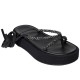 SALAMIS FLATFORM SLIDE - Black