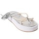 SALAMIS FLATFORM SLIDE - Silver