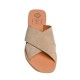 EKATI SUEDE LEATHER SANDAL - Nude