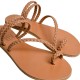 PERSEPHONE LEATHER SANDAL - Natural