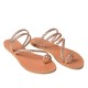 PERSEPHONE LEATHER SANDAL - Pink Gold