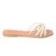 GRACE LEATHER SANDAL - White