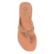 CRETE LEATHER SANDAL - Natural