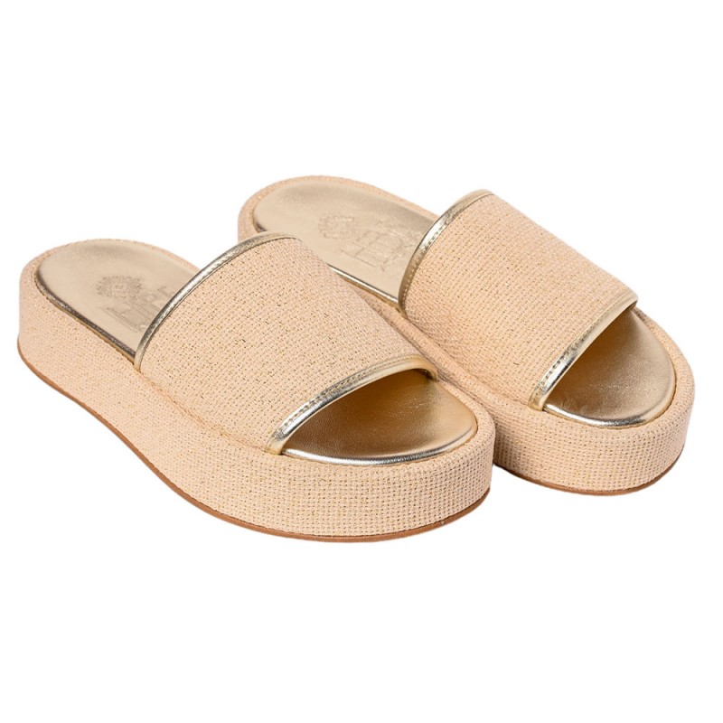 SIPHNOS FLATFORM SLIDE - Platina