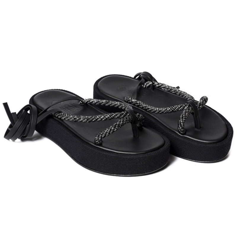 SALAMIS FLATFORM SLIDE - Black