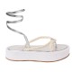 SALAMIS FLATFORM SLIDE - Silver